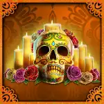 Luck of the Dead - Orange Skull Symbol