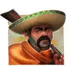 Bounty Hunter MultiBoost - Outlaw with sombrero Symbol