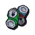Outsourced 2 Balkan Engineering - Silver Cans Symbol