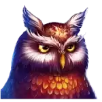 Blue Wizard - Owl Symbol