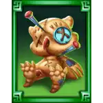 Tarot Treasures - Owl Voodoo Doll Symbol