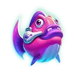 Oxygen 3 - Pink Fish Symbol