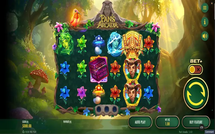 Pan’s Arcadia - RTP and Wagering