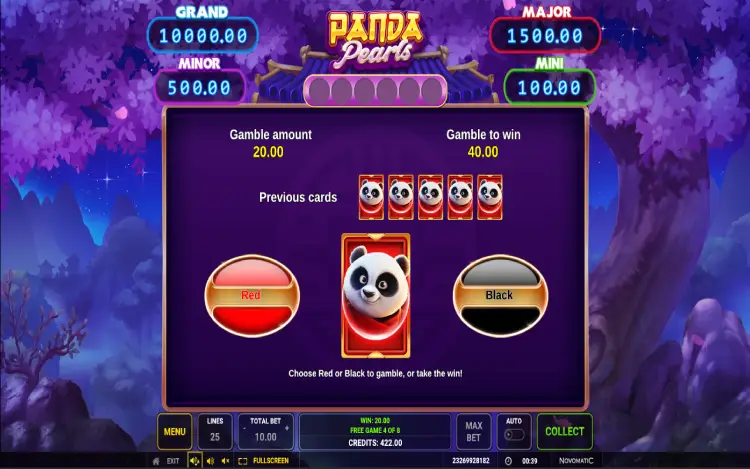 Panda Pearls - Gamble