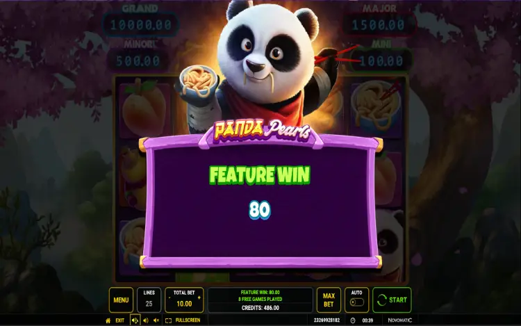 Panda Pearls - Mobile Simple Win
