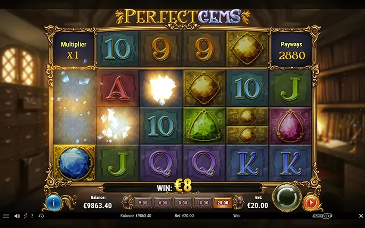Perfect Gems - Cascading Symbols