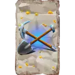 Diamond Mine Megaways - Pickaxe & Shovel Symbol