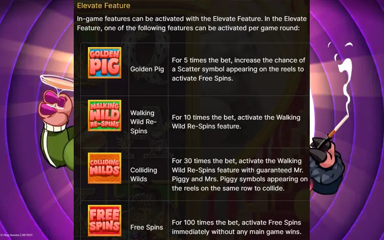 Piggy Riches 3 Hog Heaven Feature