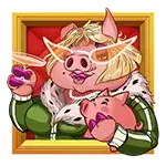 Piggy Riches 3 Hog Heaven - Mrs.Piggy Symbol
