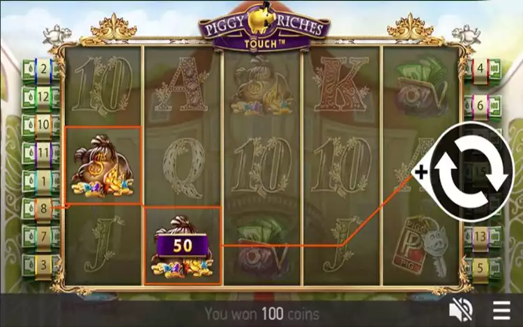 Piggy Riches MOBILE Simple Win