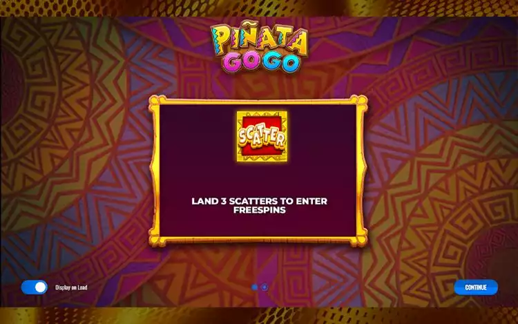 Pinata Go Go Bonus Features - Free Spins