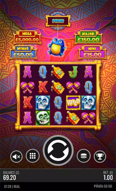 Pinata Go Go Mobile Features - Basegame