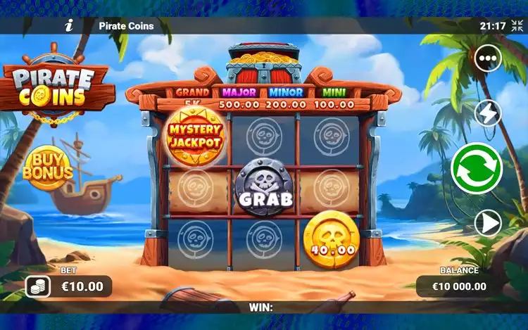 Pirate Coins RTP and Wagering
