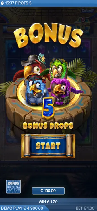 Pirots 5 - Mobile Bonus
