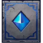 Pirots X - Blue Gem Symbol