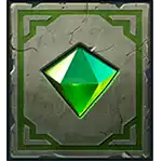 Pirots X - Green Gem Symbol