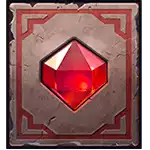 Pirots X - Red Gem Symbol