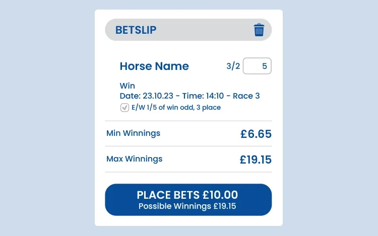 Place Your Bet