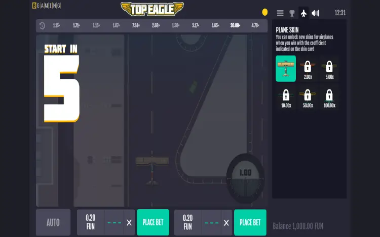 Top Eagle - Plane Skins
