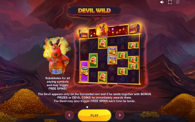 Play With the Devil Megaways - Feature