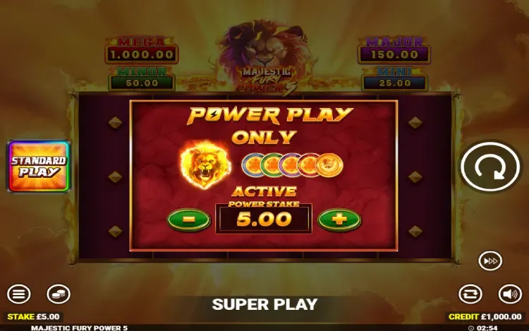 Majestic Fury Power 5 - Power Play Symbol