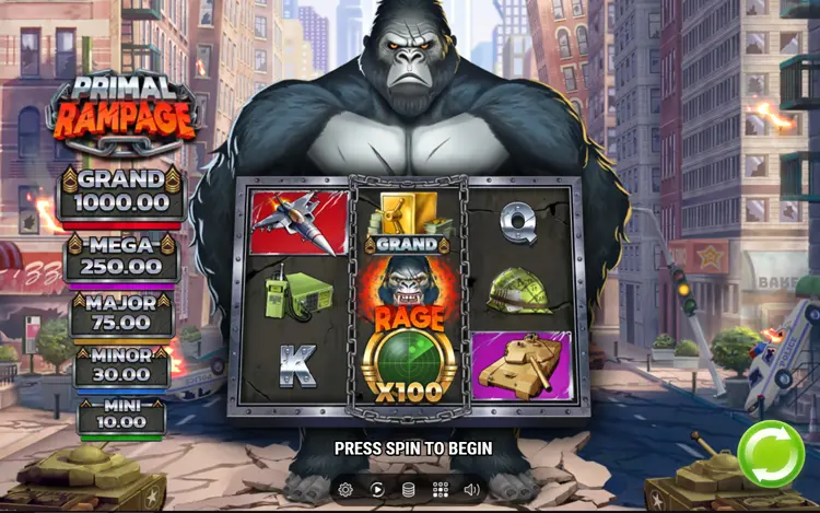 Primal Rampage - Mobile Base Game