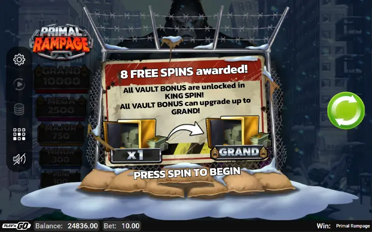 Primal Rampage - Mobile Bonus