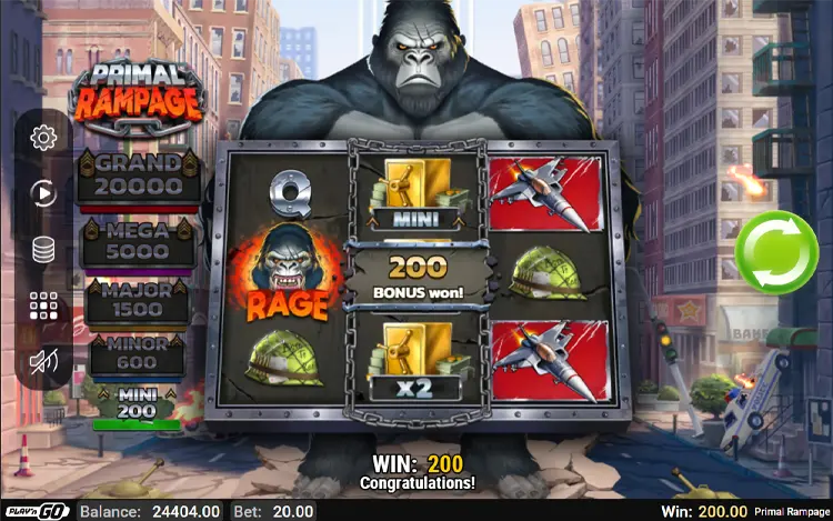 Primal Rampage - Mobile Win