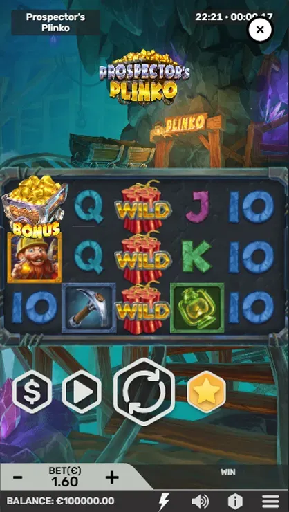 Prospectors Plinko - Mobile Base Game