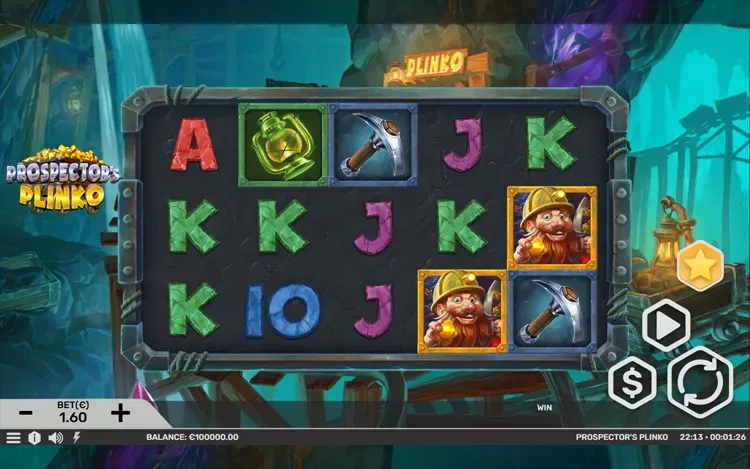Prospectors Plinko - RTP and Wagering