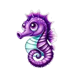 Puff Puff Puffer - Seahorse Symbol