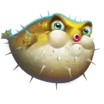 Release the Kraken 2 - Puffer Fish Symbol