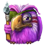 Pirots 2 Purple Amber Symbol
