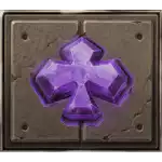 Dynamite Riches Megaways - Purple Clubs Symbol