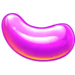 Sugar Rush 1000 Purple Jelly Bean symbol
