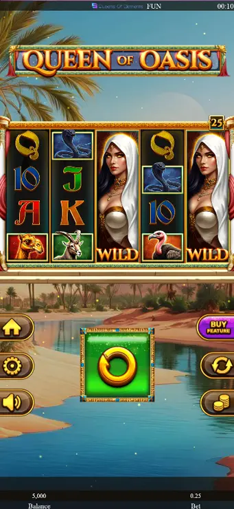 Queen of Oasis - Base Game Mobile Feature