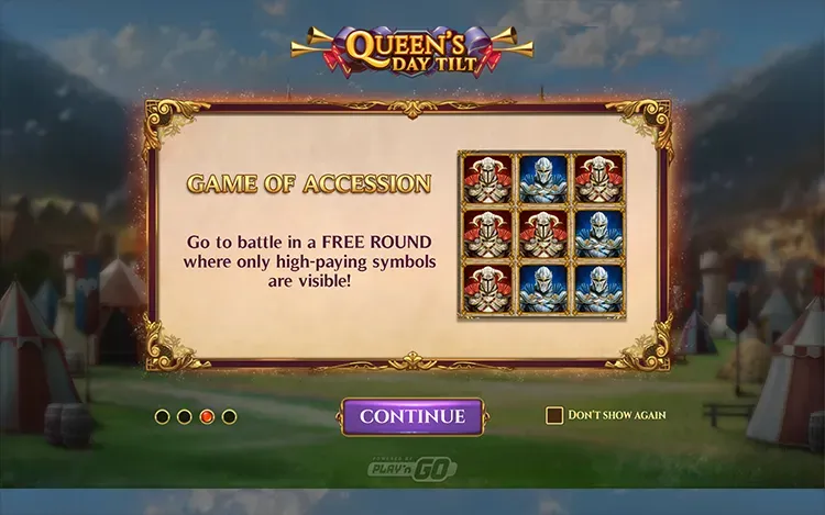 Queens Day Tilt - Game of Accession
