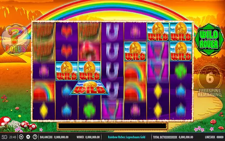 Wild Rover Bonus Game