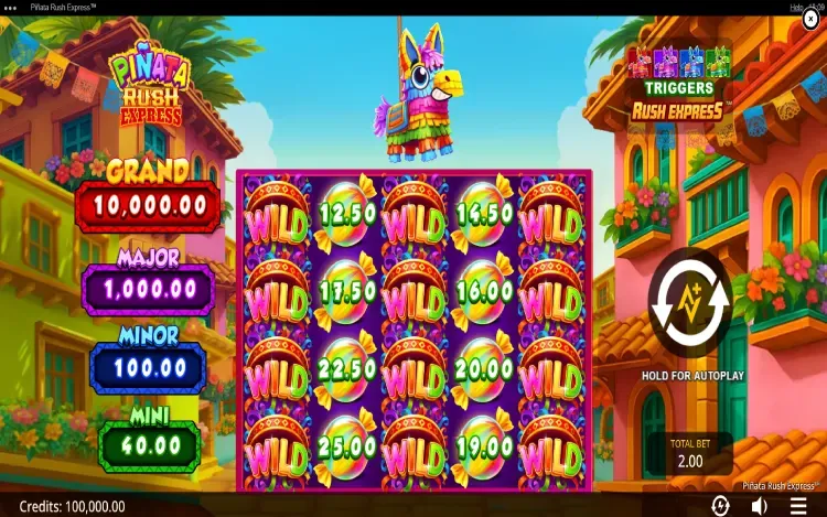 Pinata Rush Express - RTP and Wagering