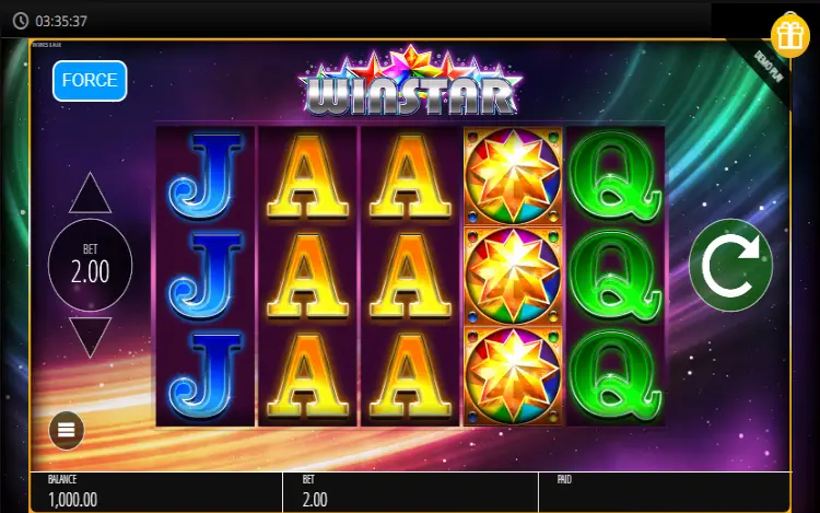 Winstar - RTP and Wagering