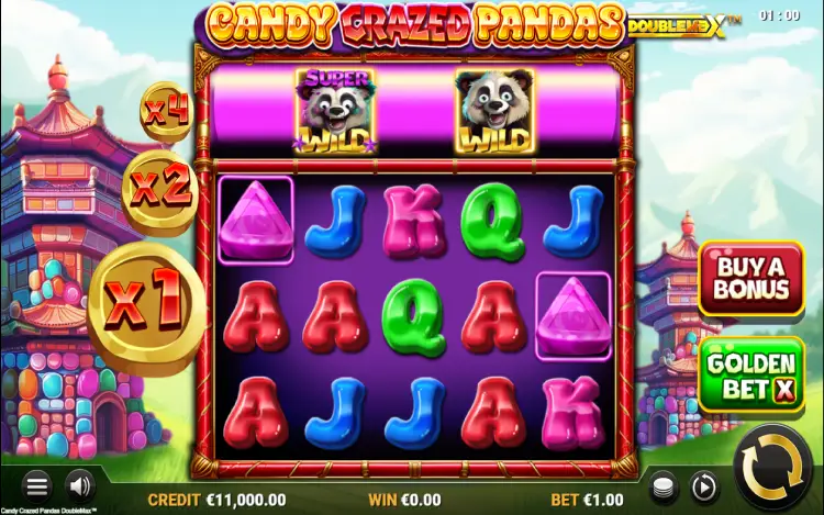 Candy Crazed Pandas DoubleMax - RTP and Wagering