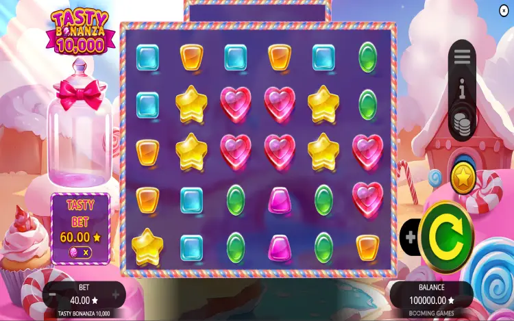 Tasty Bonanza 10,000 - RTP and Wagering