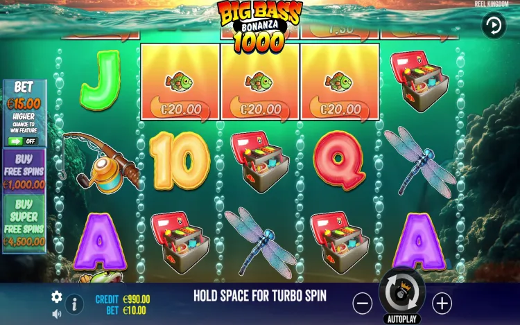 Big Bass Bonanza 1000 RTP and Wagering