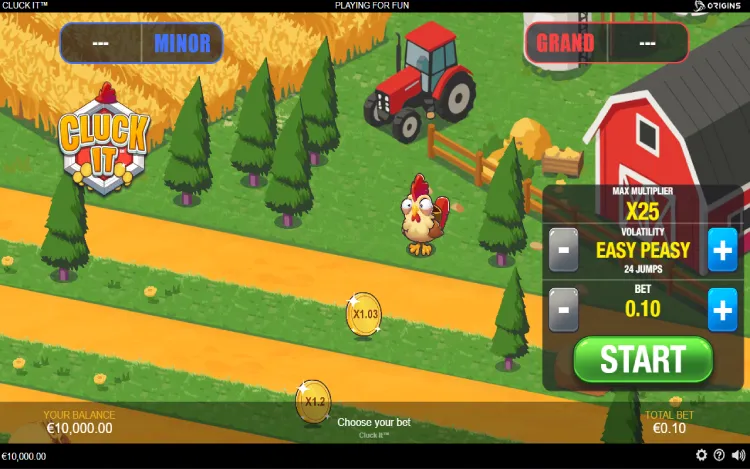 Cluck It - RTP and Wagering