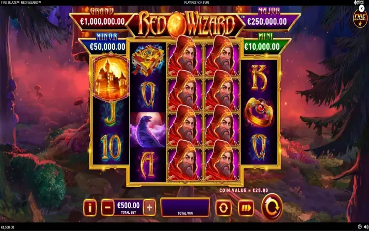 Fire Blaze Red Wizard Slot - RTP and Wagering