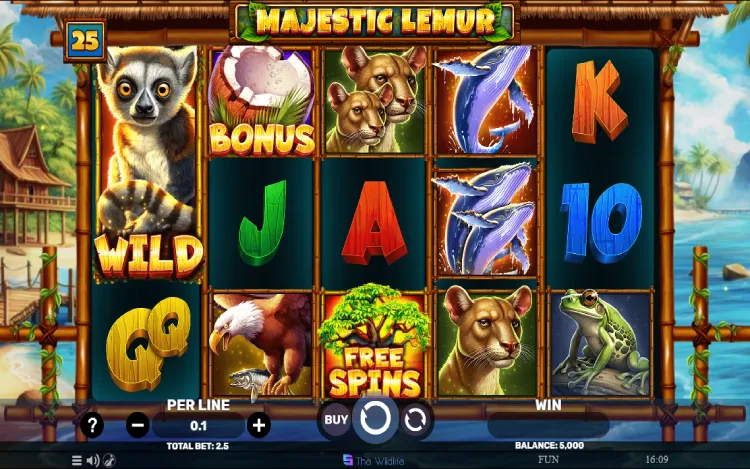 Majestic Lemur RTP and Wagering