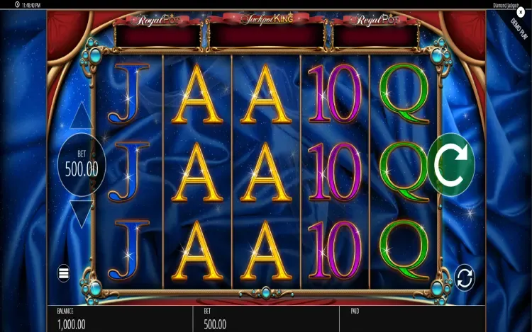 Diamond Jackpots - RTP and Wagering