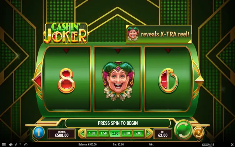 Cashin’ Joker RTP and Wagering
