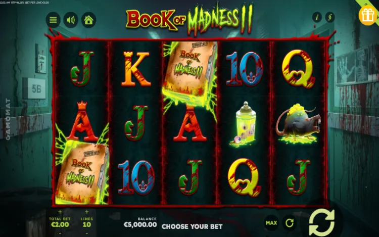 Book Of Madness 2 - RTP and Wagering