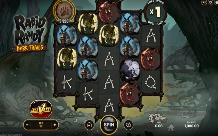 Rabid Randy Dark Tales - RTP and Wagering